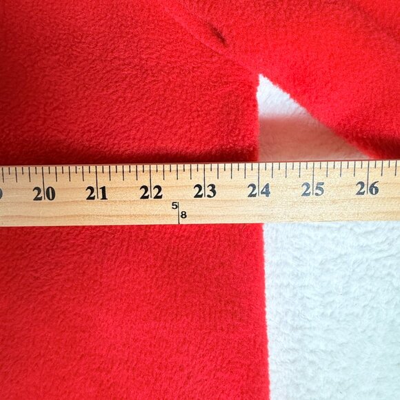 Disney Mickey Mouse Fleece Jacket Adult Woman 2X Red Hooded Full Zip Pockets - Picture 7 of 9